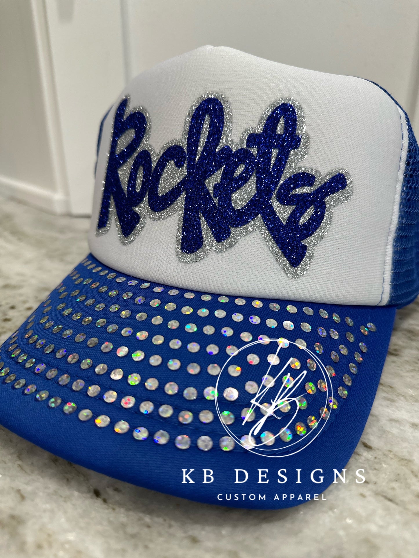 Bulldogs Glitter & Spangle Trucker Hat