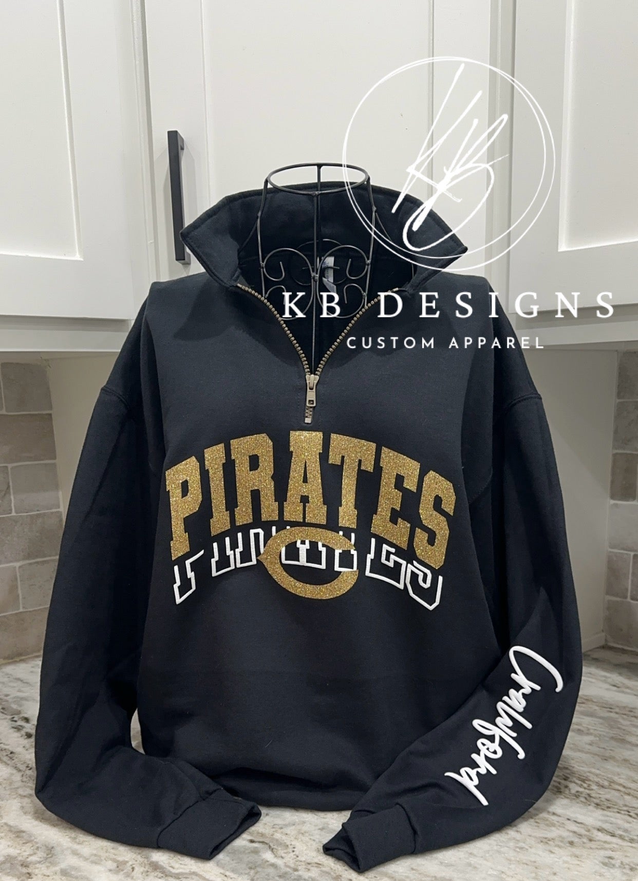 Pirates Stacked W/Town Name on Sleeve