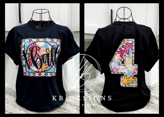 Neon Chalk Sports Tee