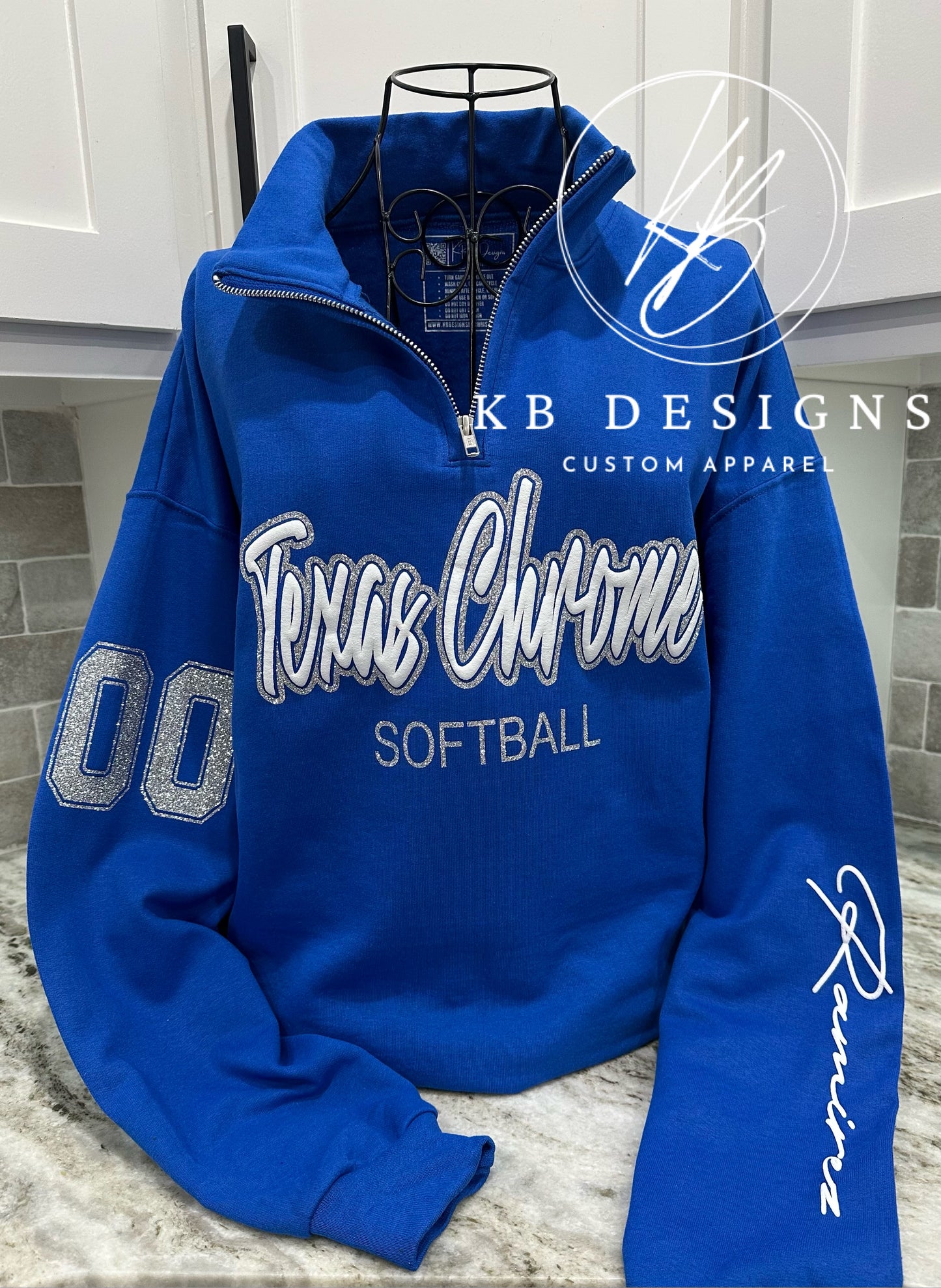 Custom Sports Quarter Zip Pull Over