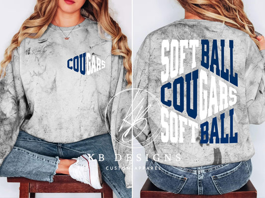 Cougars Softball Zig Zag