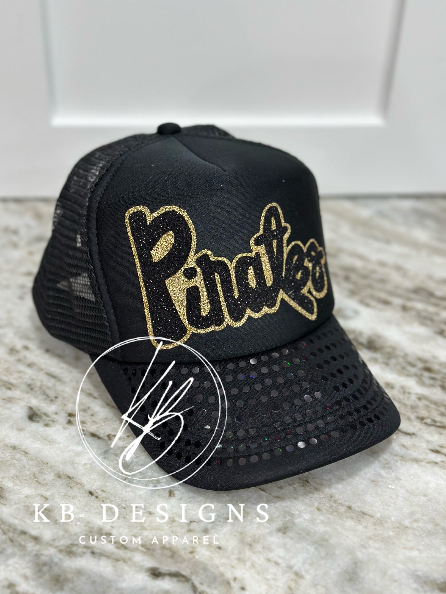 Bulldogs Glitter & Spangle Trucker Hat