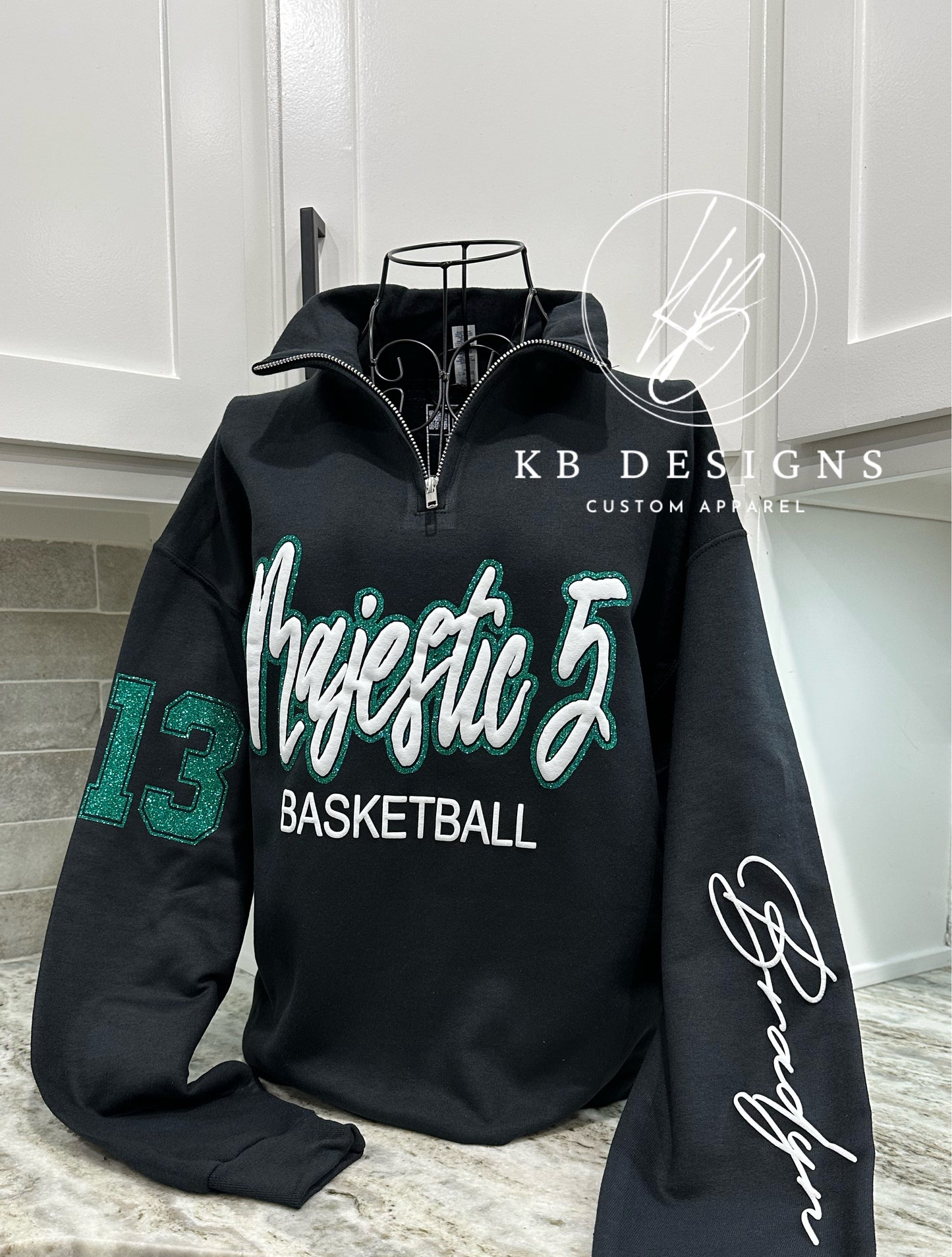 Custom Sports Quarter Zip Pull Over