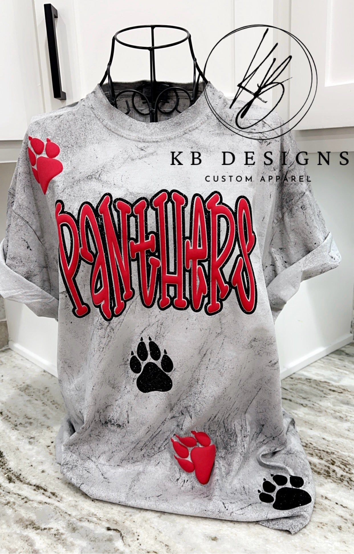 Pirates Doodle Glitter & Puff Tee