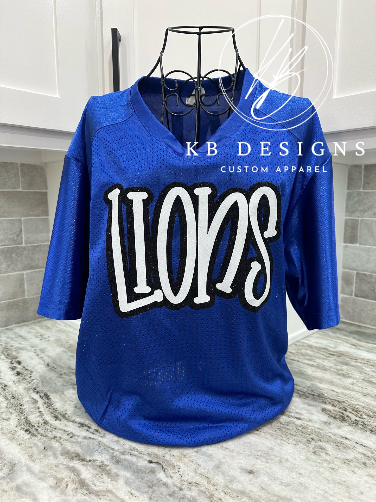 Doodle Mascot Glitter Jersey