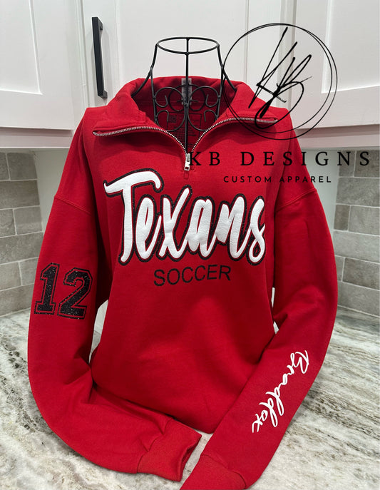 Texans Soccer Pullover