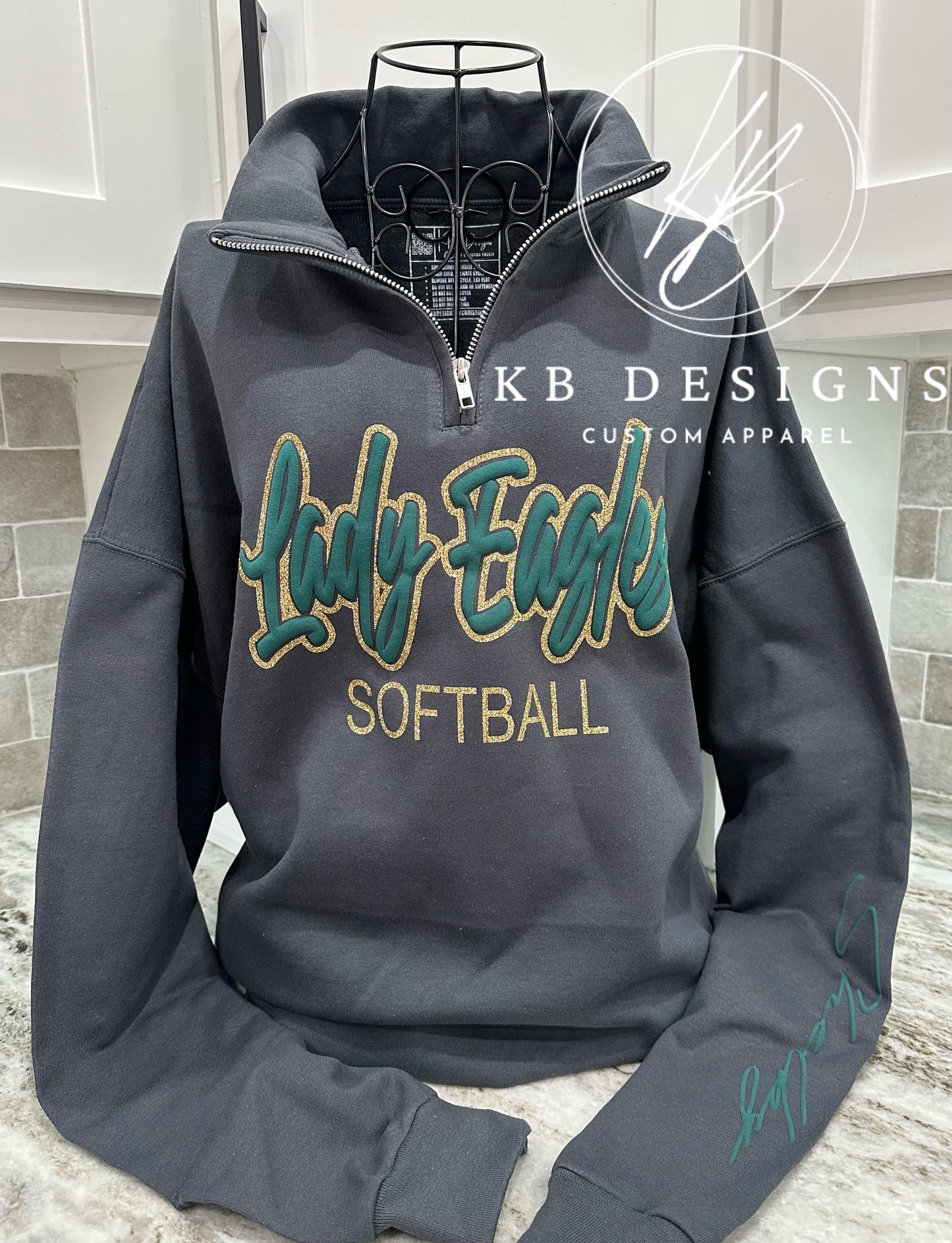 Custom Sports Quarter Zip Pull Over