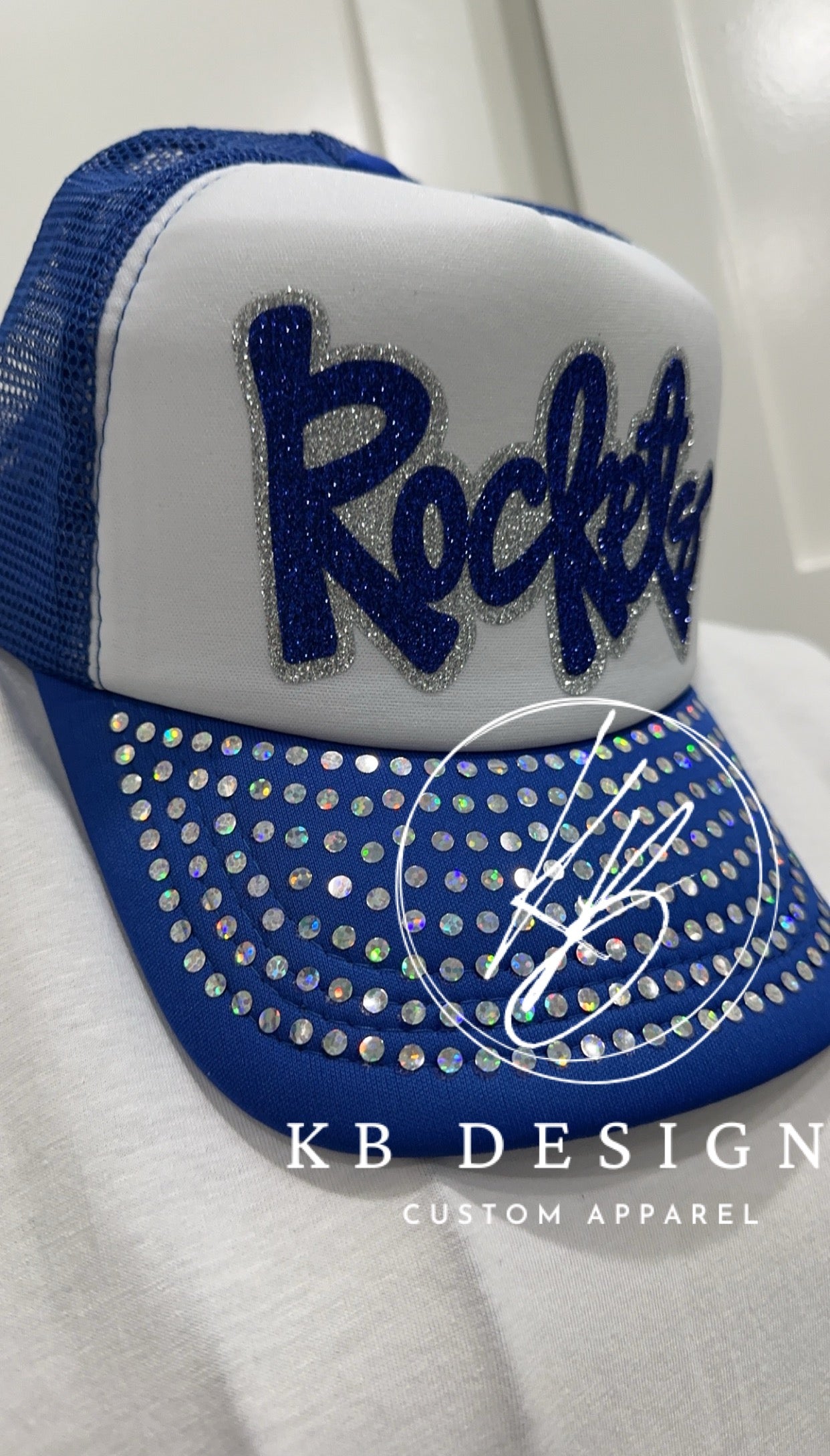 Bulldogs Glitter & Spangle Trucker Hat