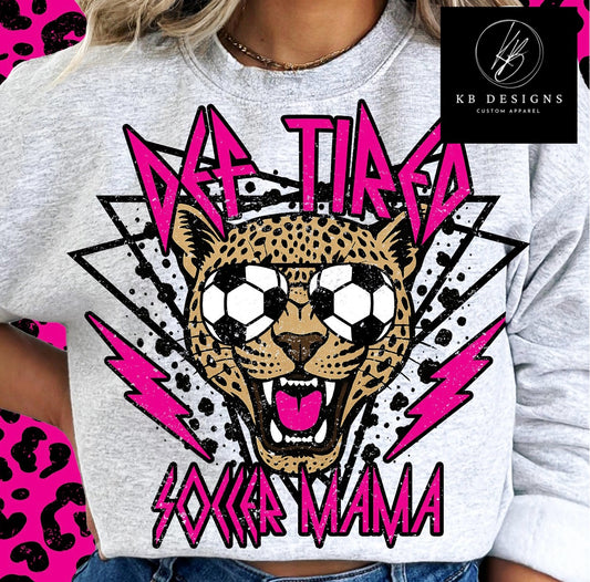 DEF Tired Soccer Mama