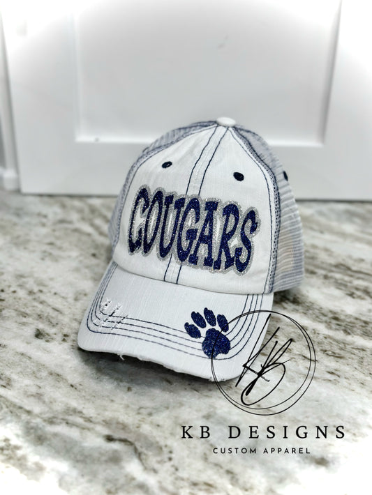 Cougars Glitter Twill Hat