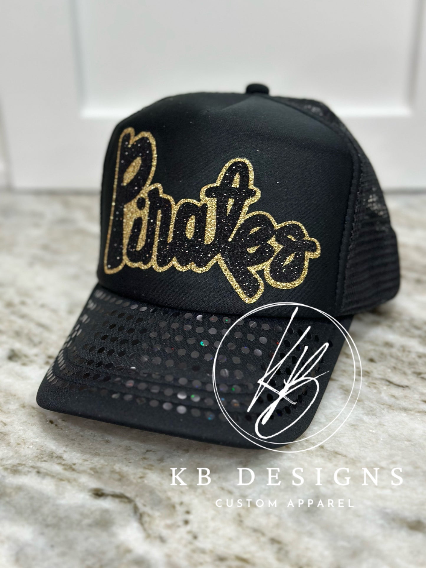 Bulldogs Glitter & Spangle Trucker Hat