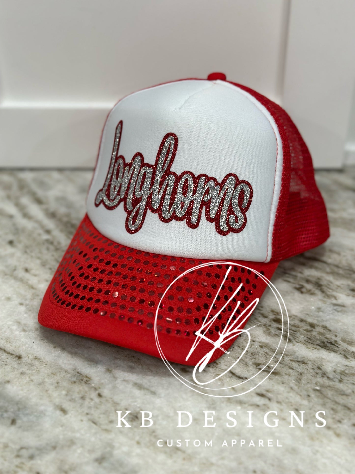 Bulldogs Glitter & Spangle Trucker Hat