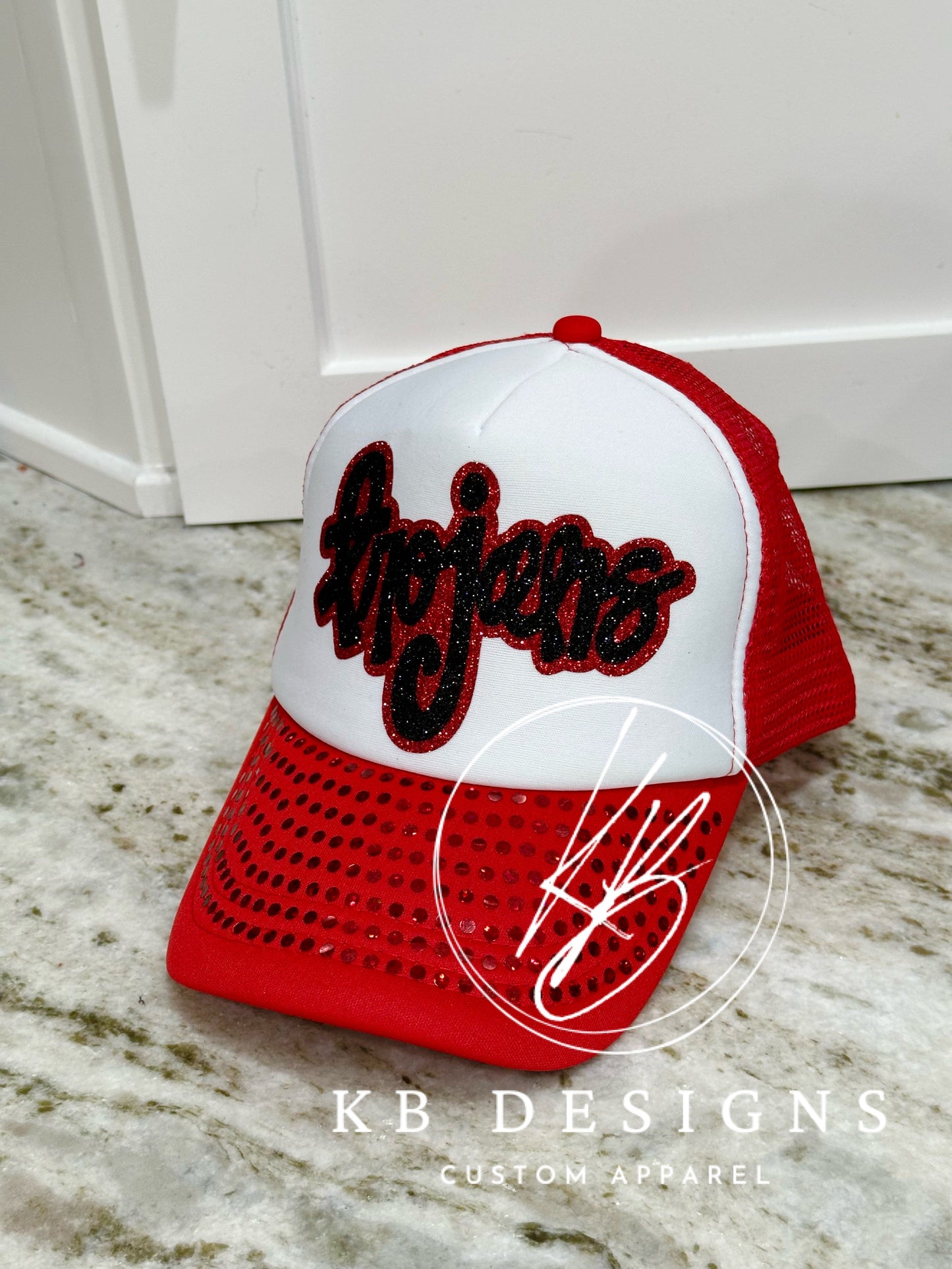 Bulldogs Glitter & Spangle Trucker Hat
