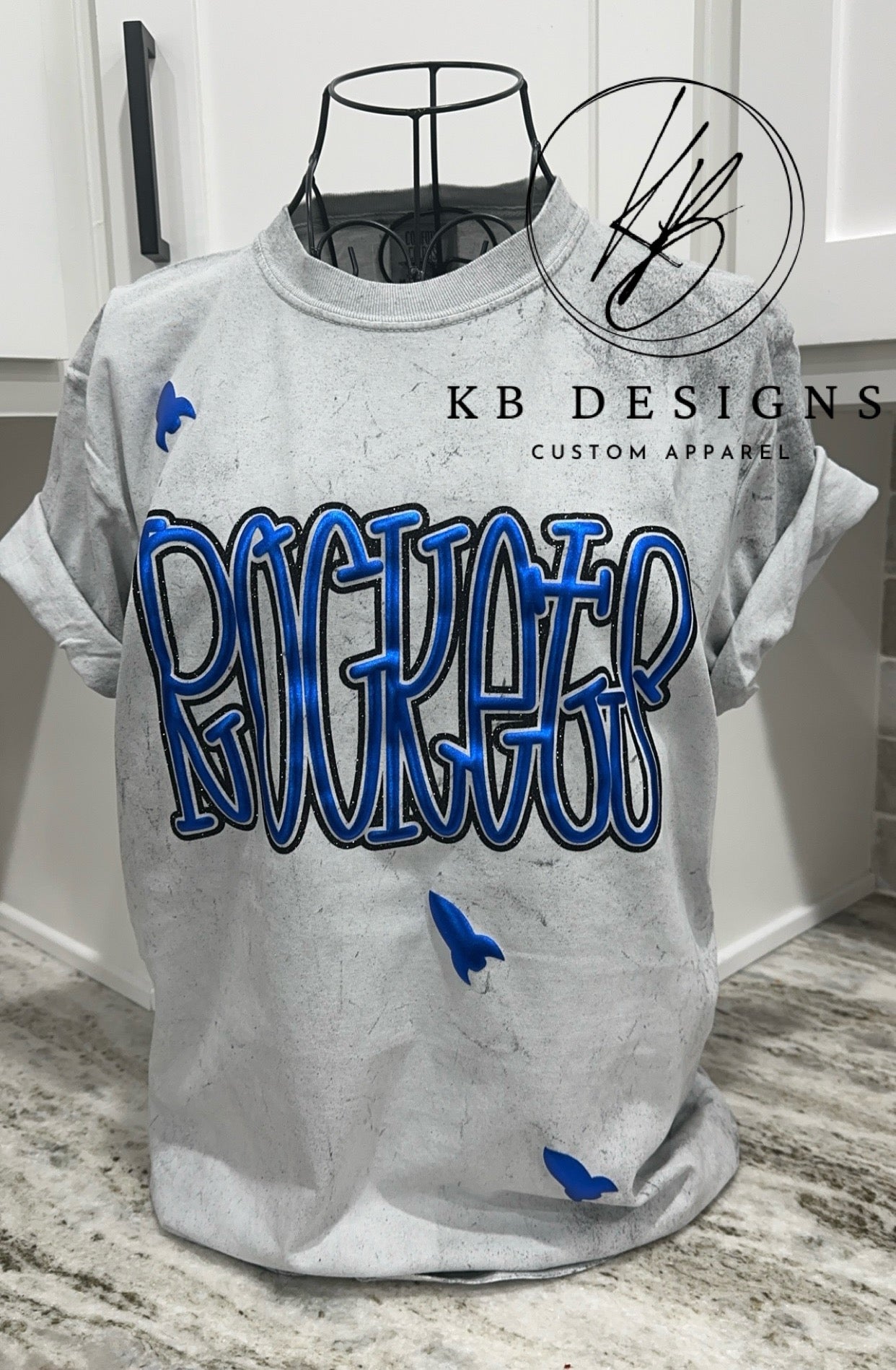 Pirates Doodle Glitter & Puff Tee