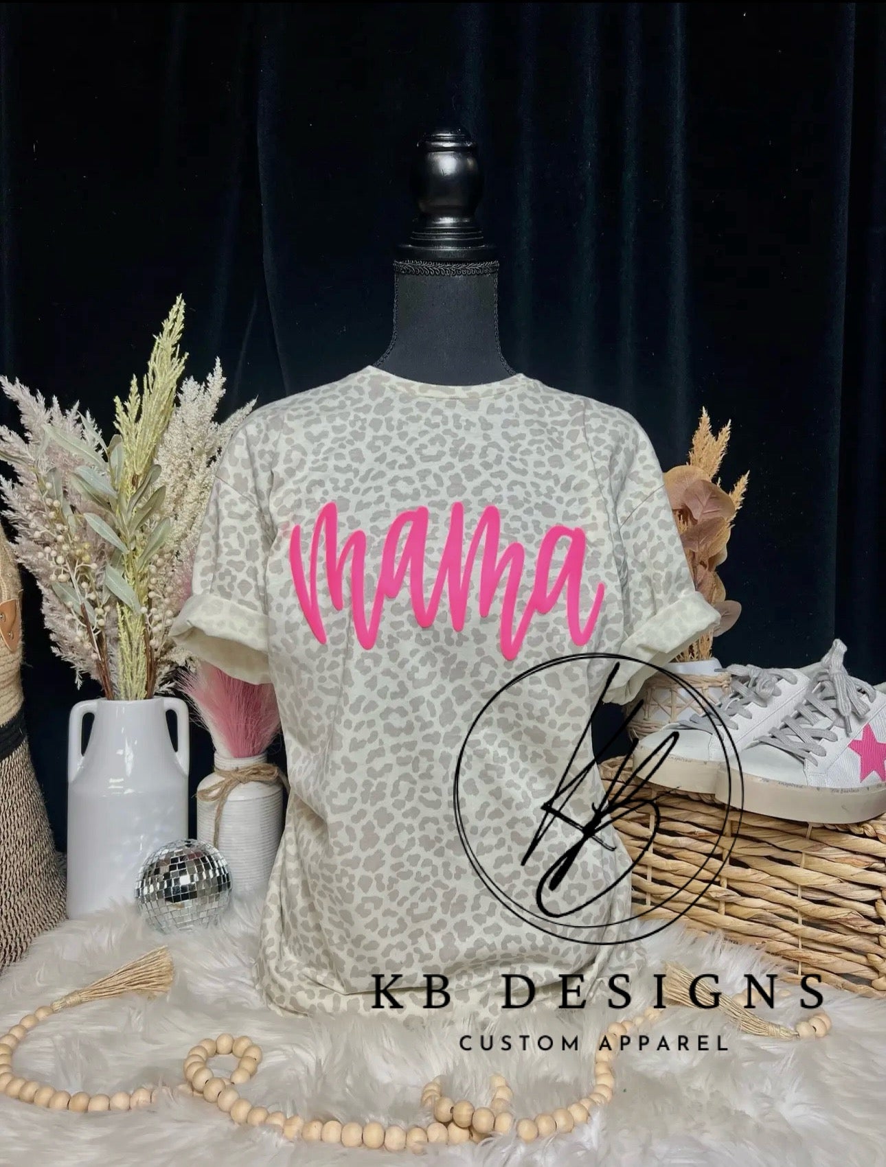 Personalized Leopard Puff Shirt