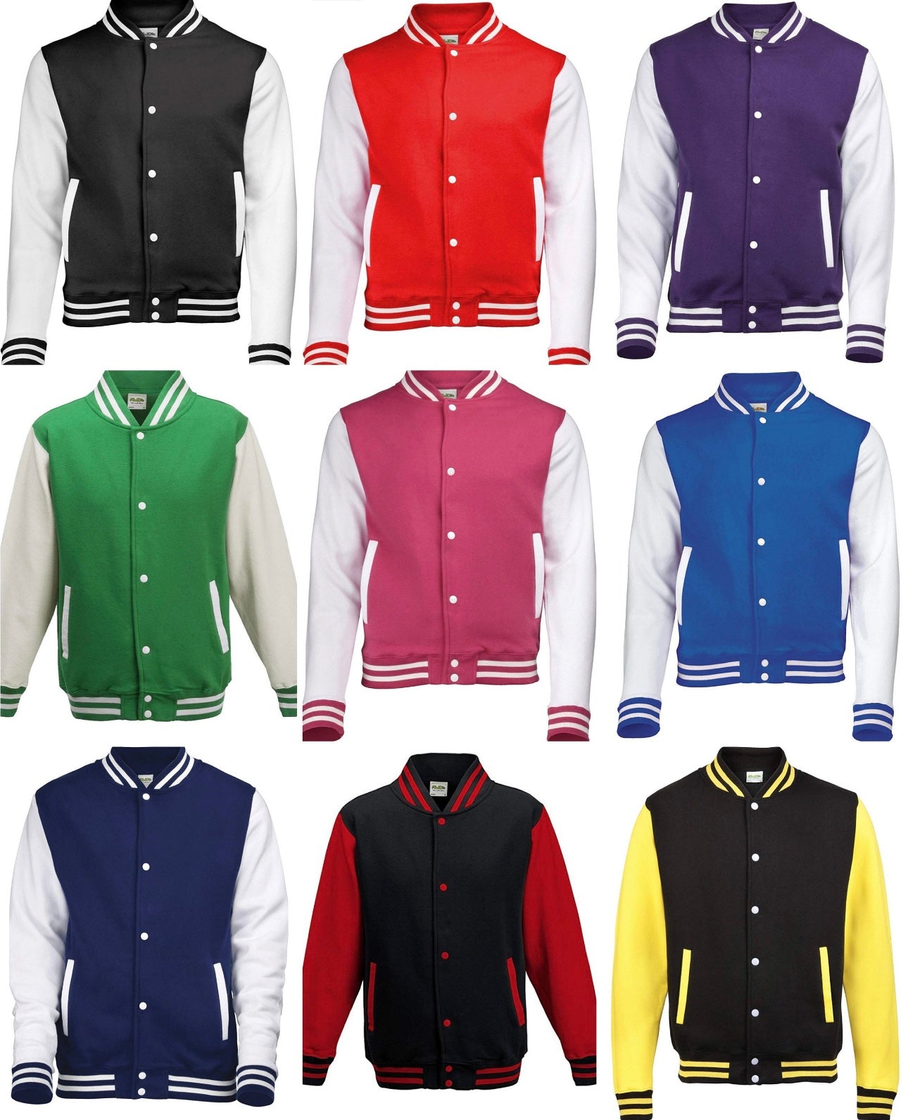 Cougars Varsity Letterman Glitter Jacket