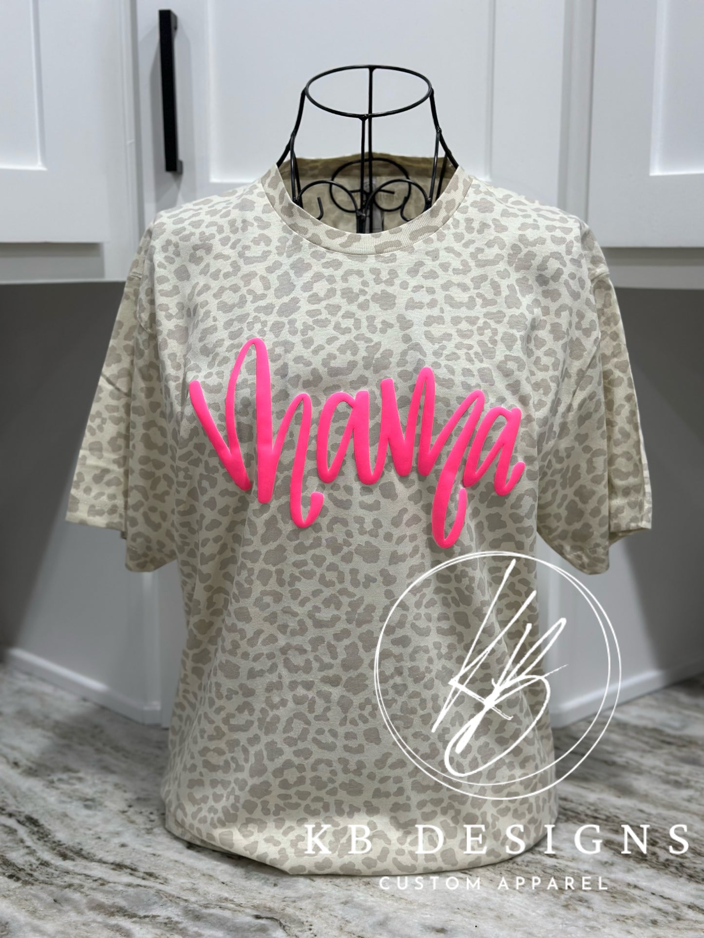 Personalized Leopard Puff Shirt