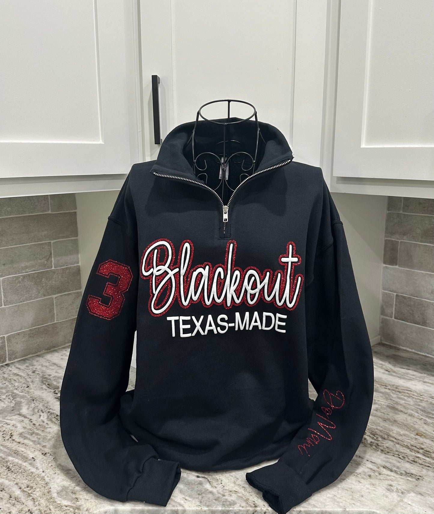 Custom Sports Quarter Zip Pull Over
