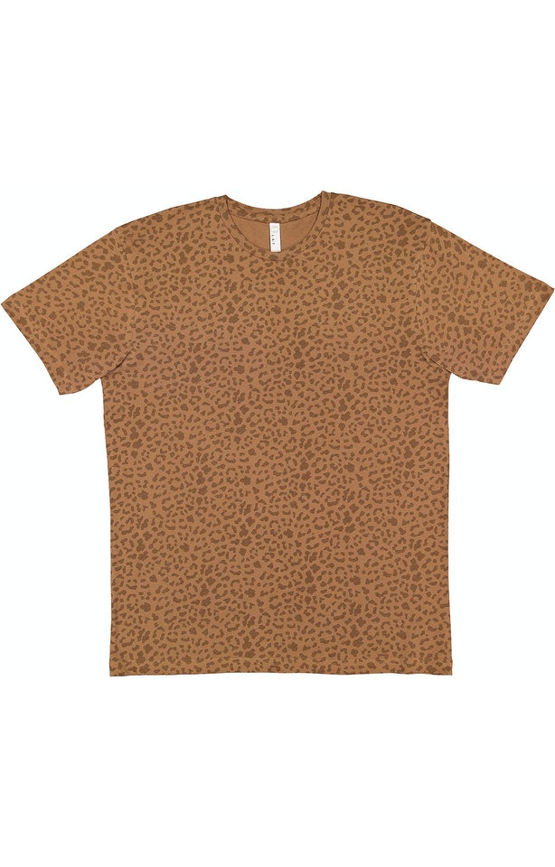 Leopard Monogram puff Tee
