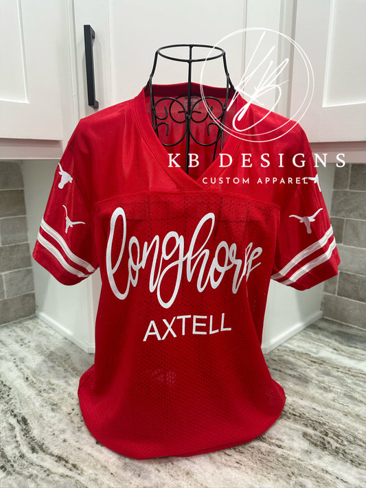 Glitter Jersey W/Mascot on sleeve