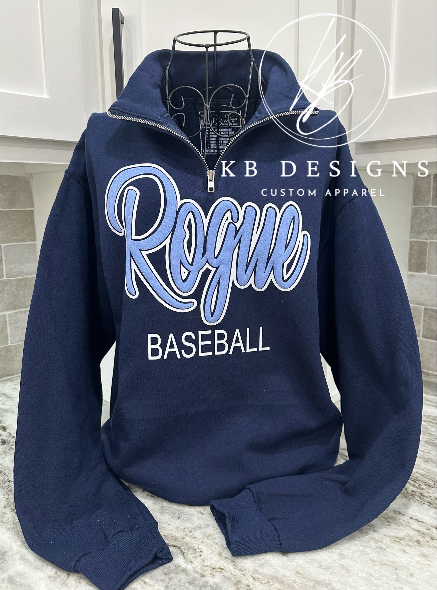 Custom Sports Quarter Zip Pull Over