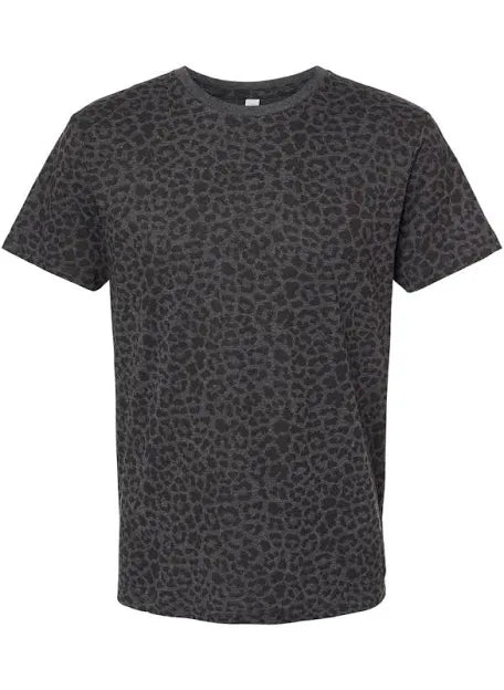 Leopard Monogram puff Tee