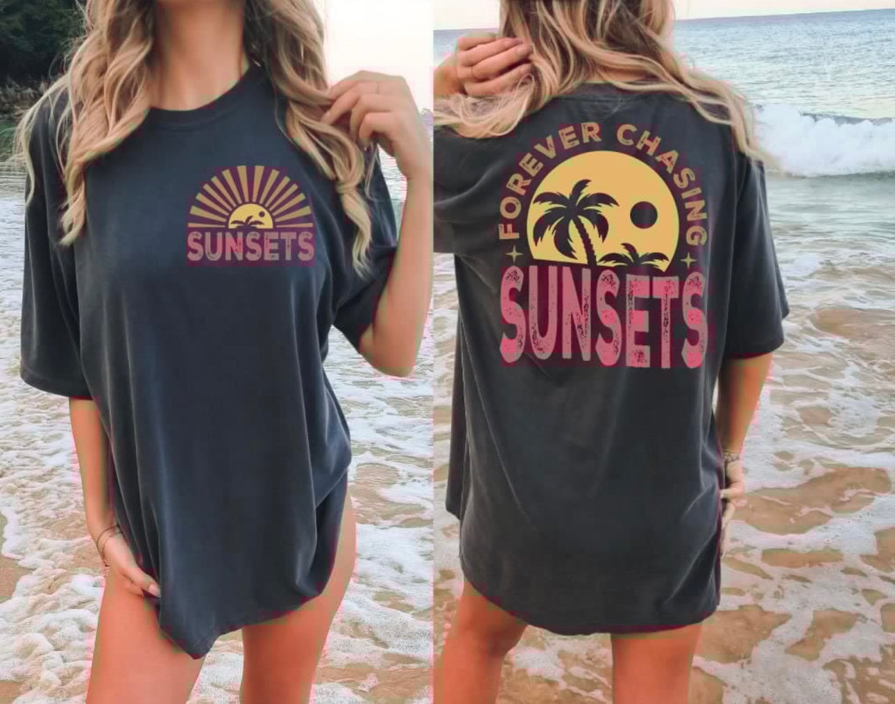 Forever Chasing Sunsets Graphic Tee