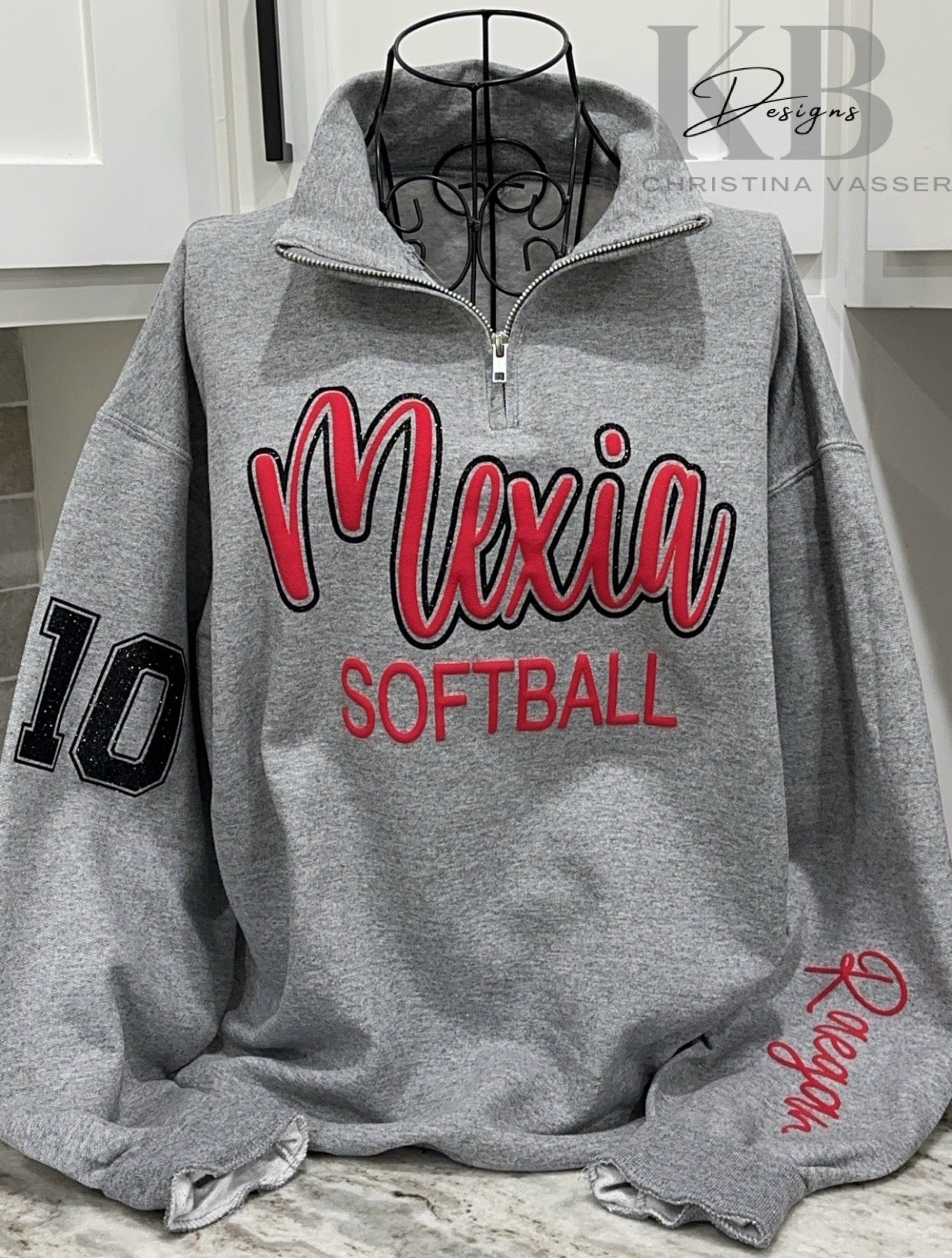 Custom Sports Quarter Zip Pull Over