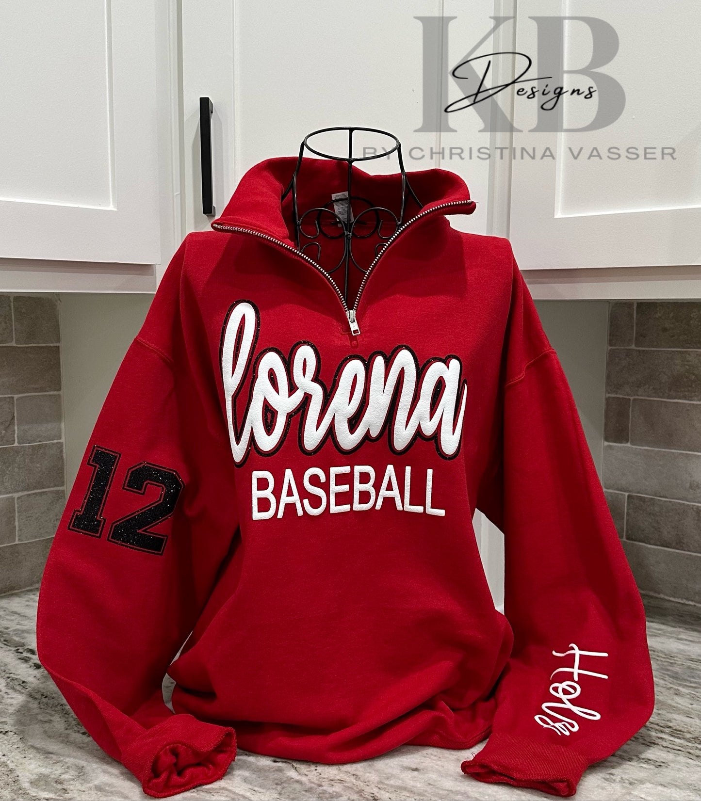 Custom Sports Quarter Zip Pull Over