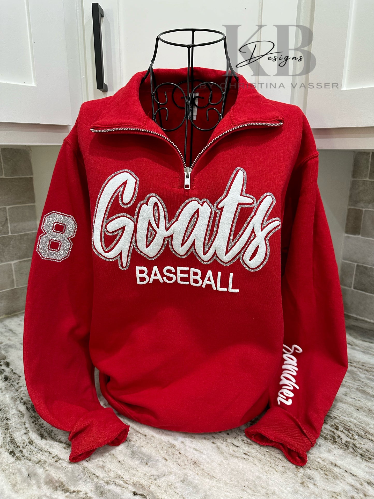 Custom Sports Quarter Zip Pull Over