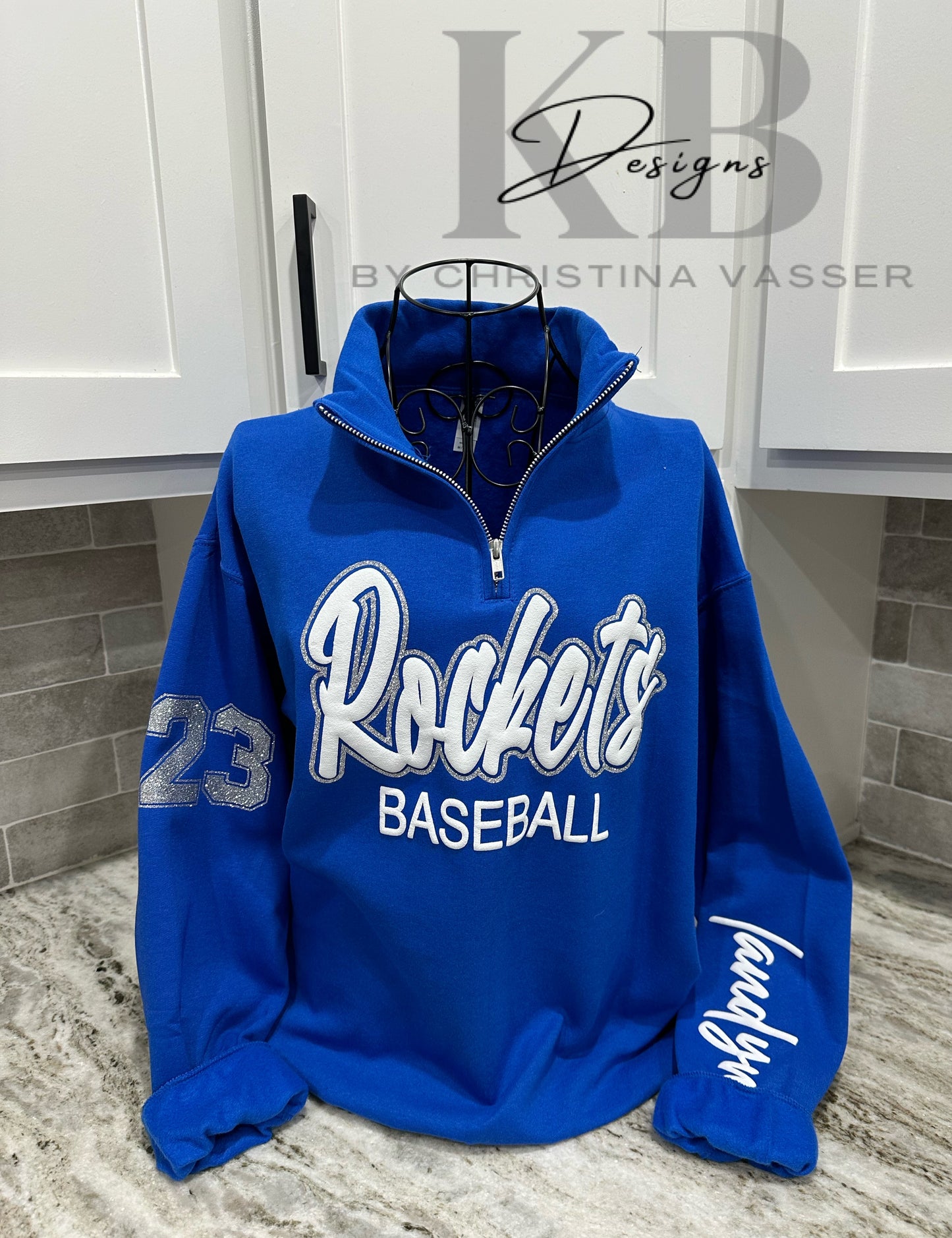 Custom Sports Quarter Zip Pull Over