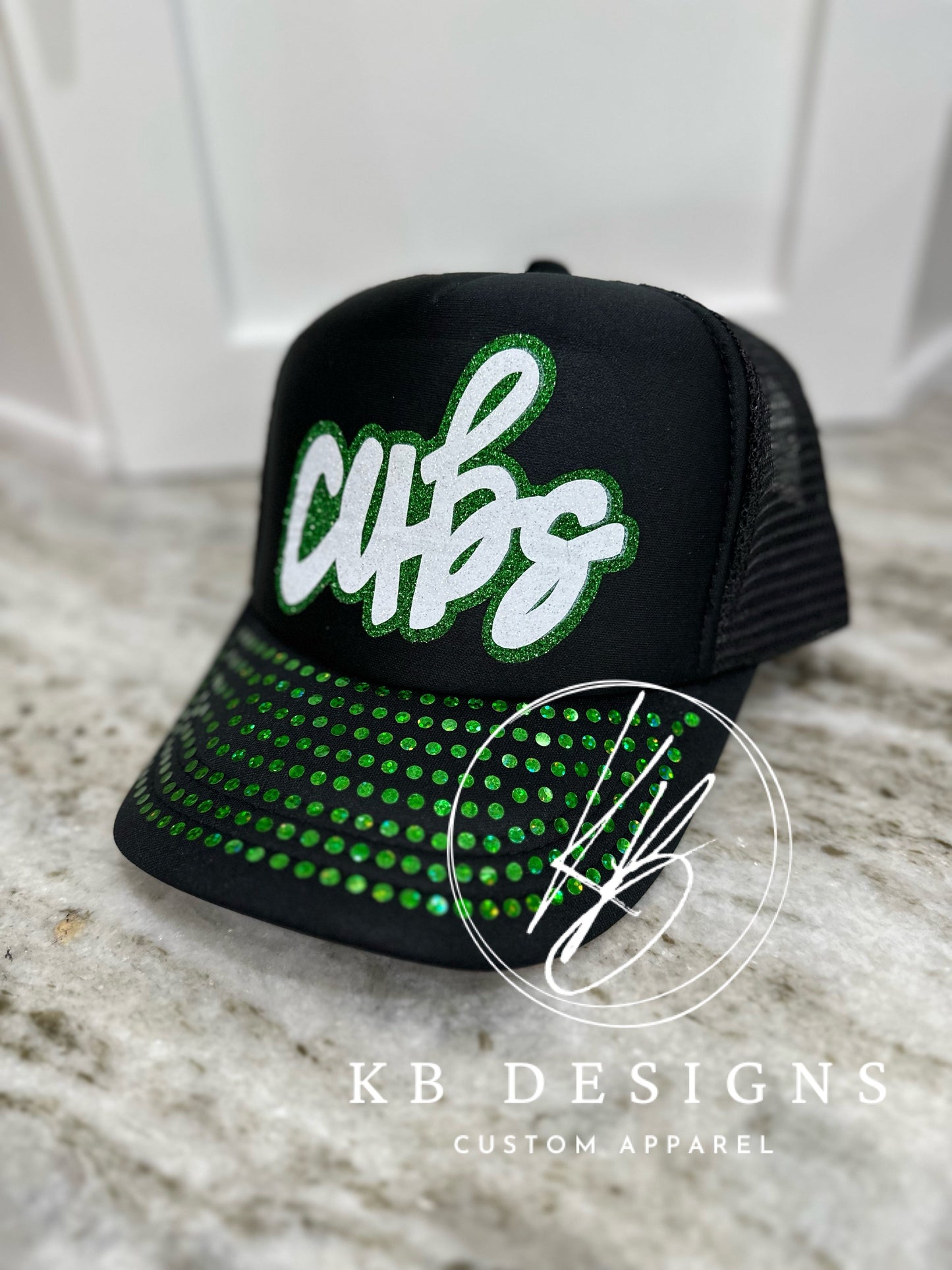 Bulldogs Glitter & Spangle Trucker Hat