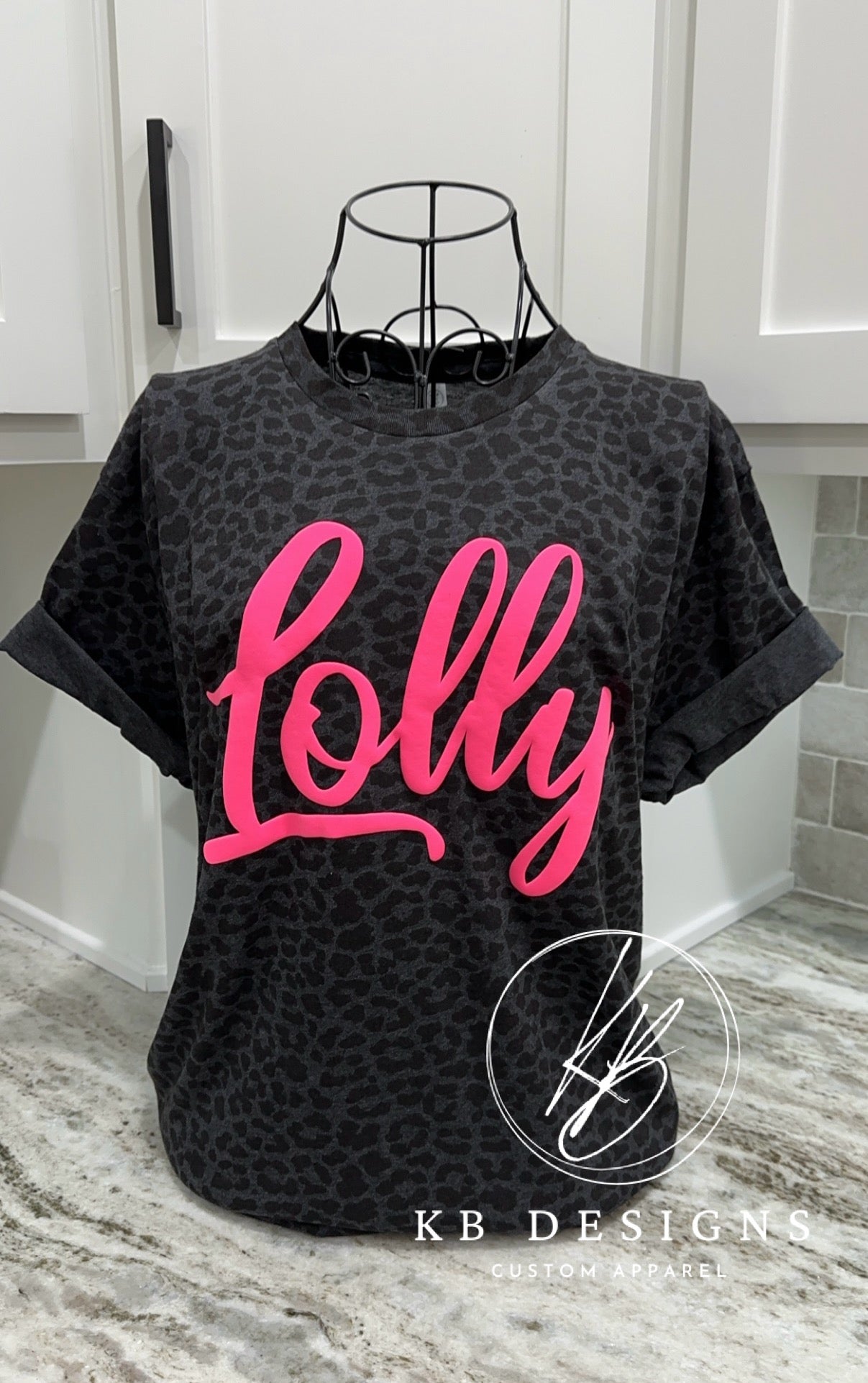Personalized Leopard Puff Shirt
