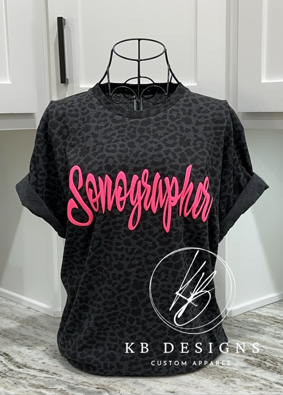 Personalized Leopard Puff Shirt