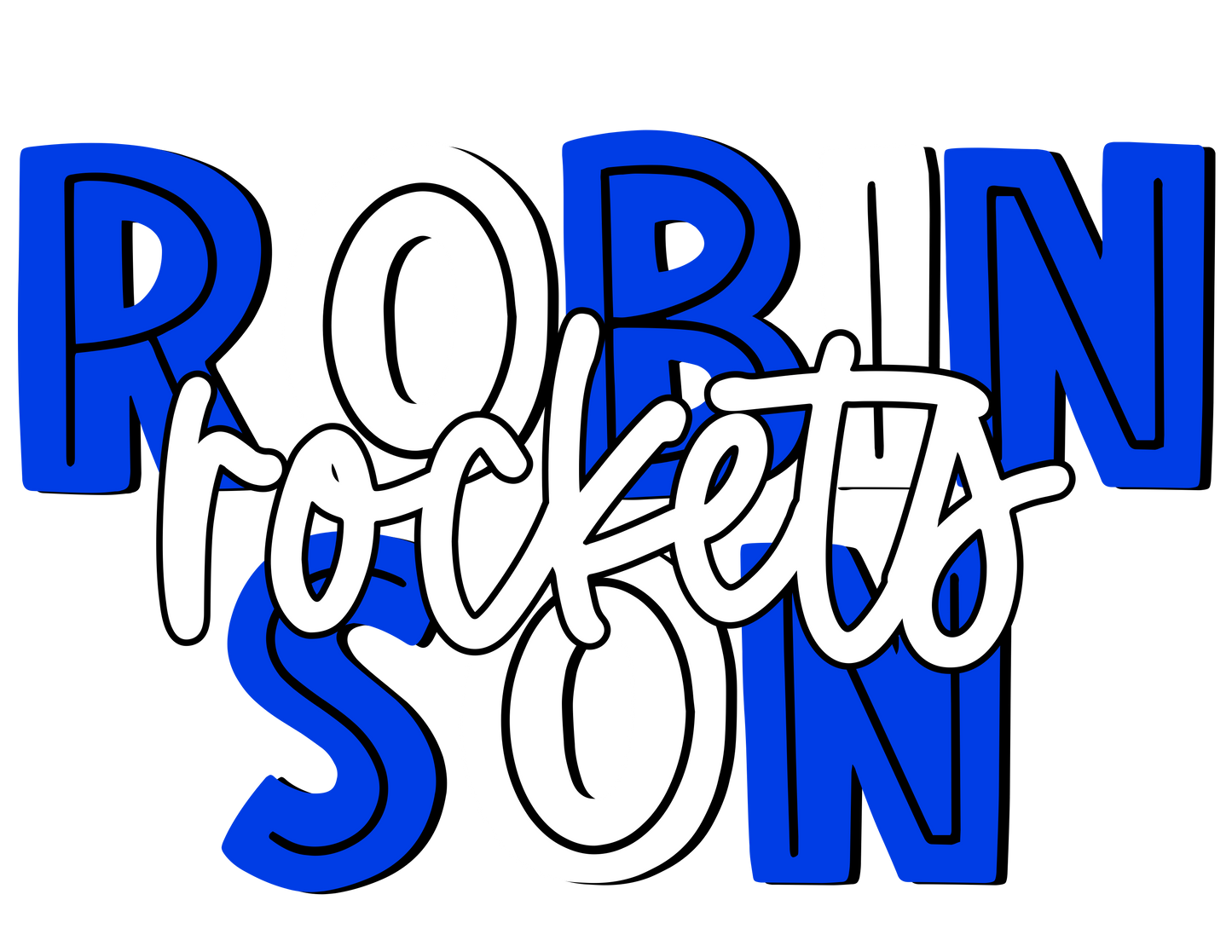 Robinson Rockets Spangle Splatter Sweatshirt
