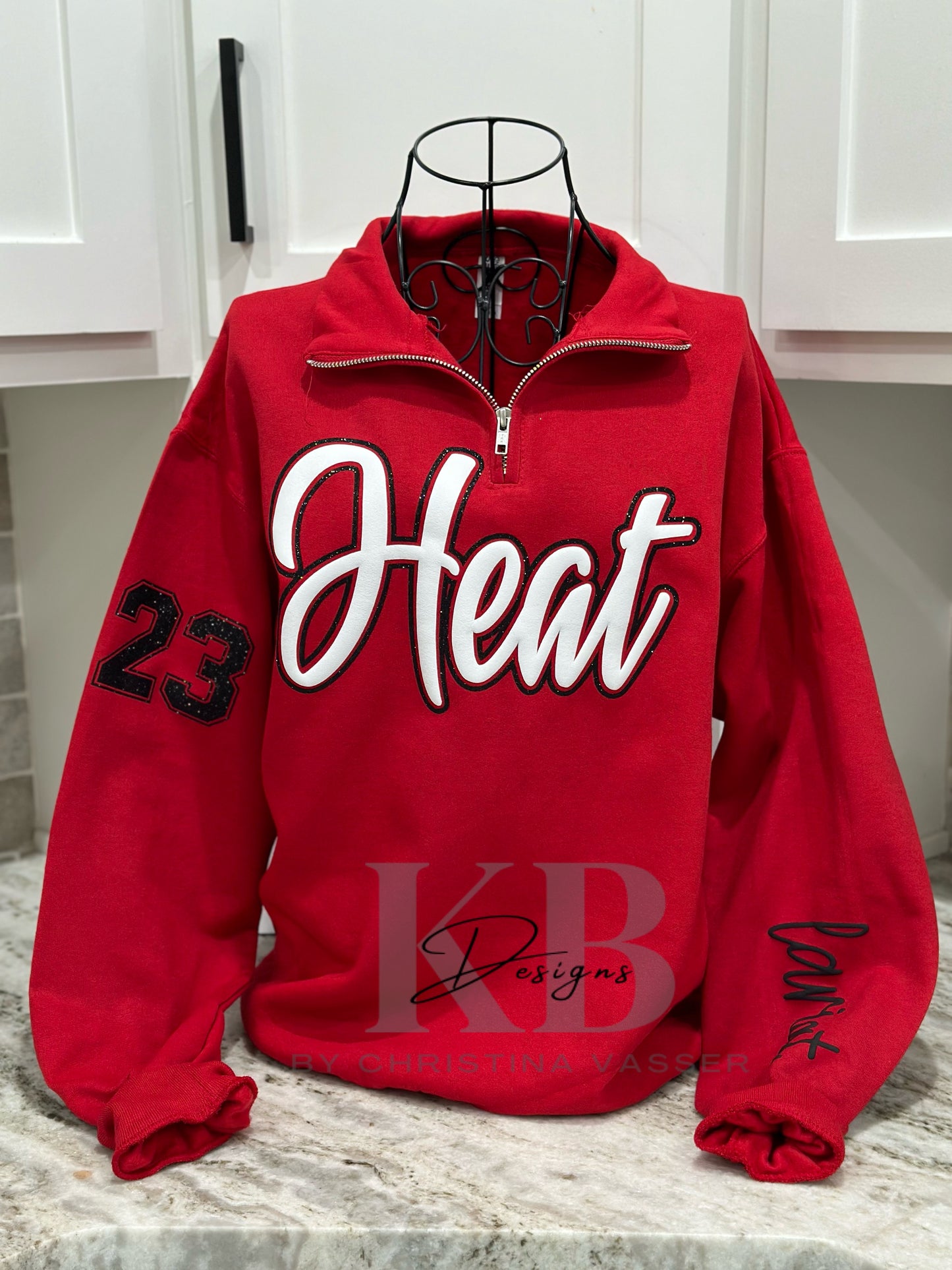 Custom Sports Quarter Zip Pull Over