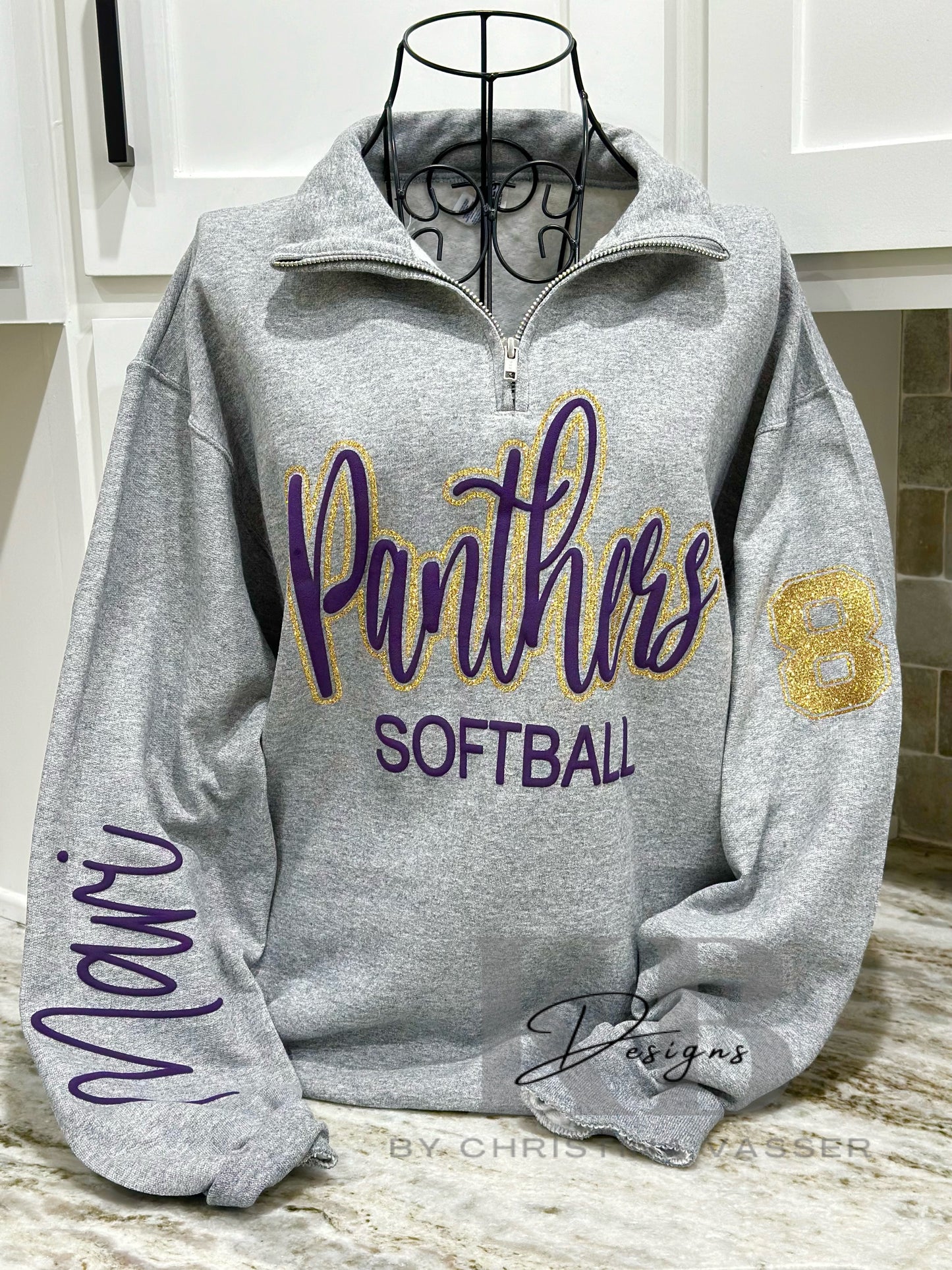 Custom Sports Quarter Zip Pull Over