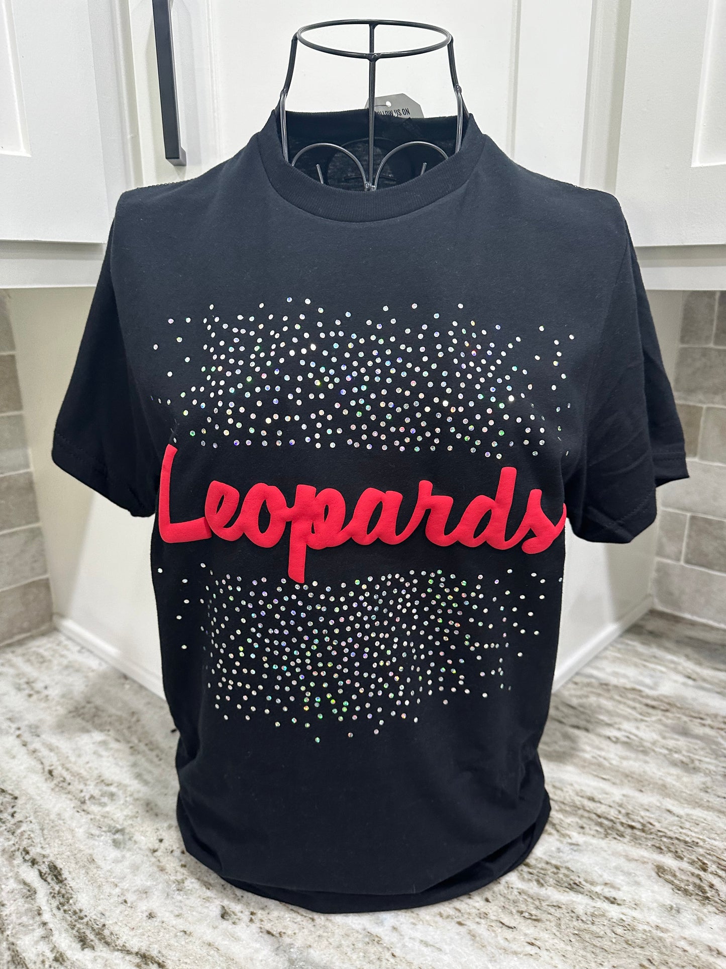 Custom Splattered Spangle Mascot Tee