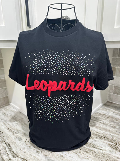 Custom Splattered Spangle Mascot Tee