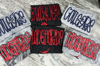 Pirates Doodle Glitter & Puff Tee