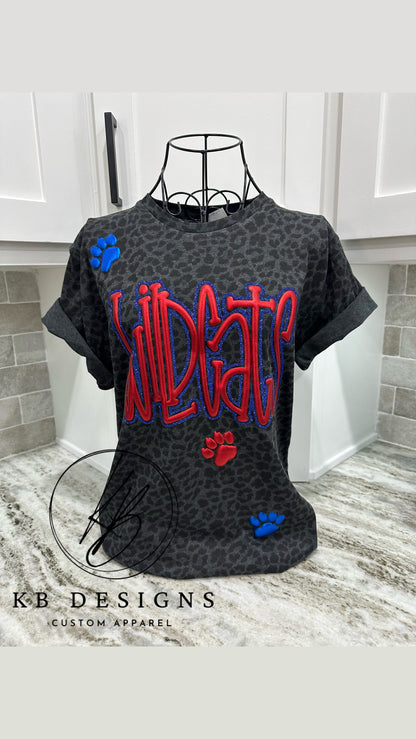 Pirates Doodle Glitter & Puff Tee