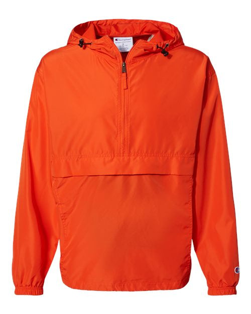 Spirit Hooded Quarter Zip Rain/Wind Jacket