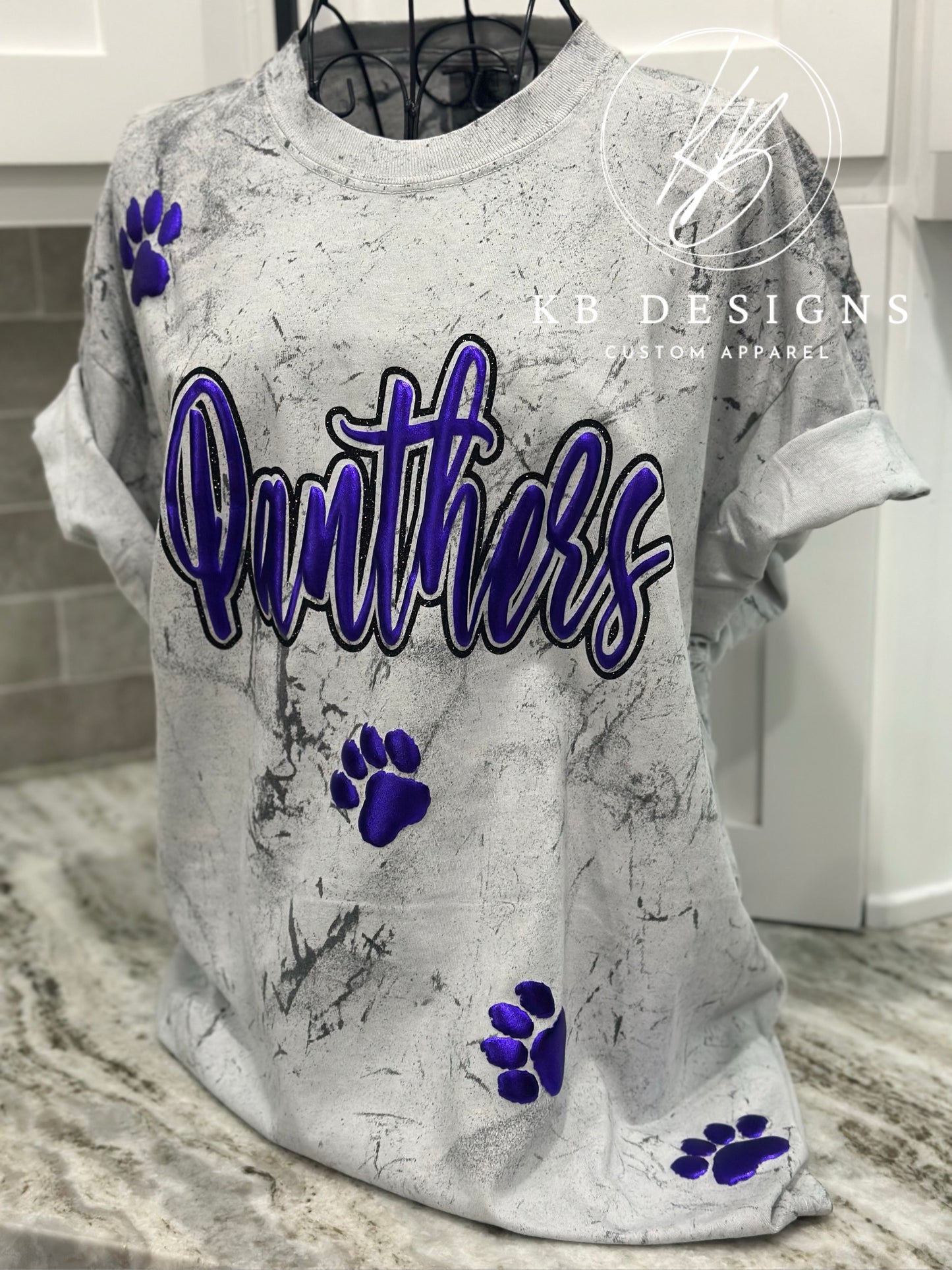 Pirates Doodle Glitter & Puff Tee