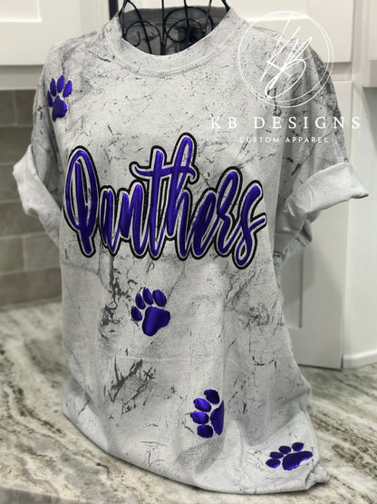 Pirates Doodle Glitter & Puff Tee