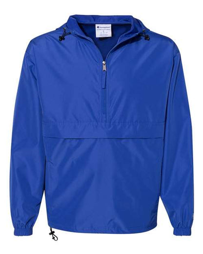 Spirit Hooded Quarter Zip Rain/Wind Jacket