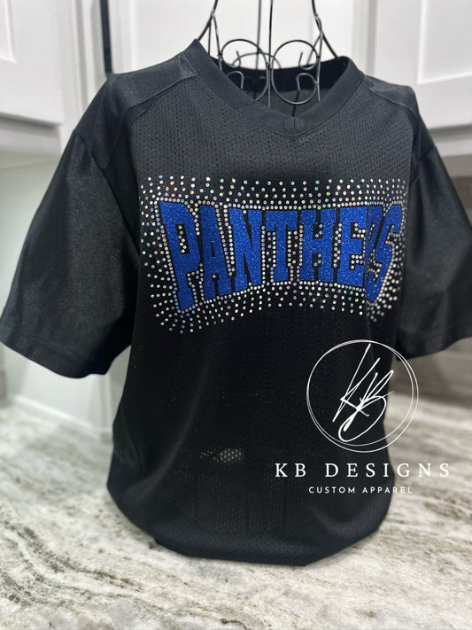 Mascot Glitter & Spangle Burst Jersey