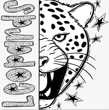 Black & White Mascot Tee