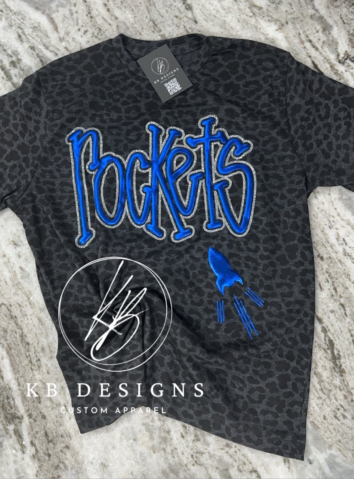 Pirates Doodle Glitter & Puff Tee