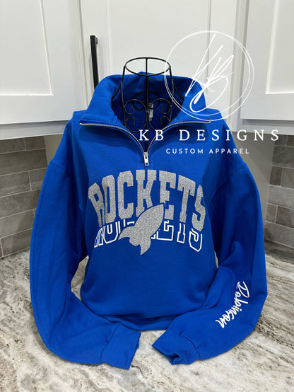 Custom Stacked all Mascots Apparel