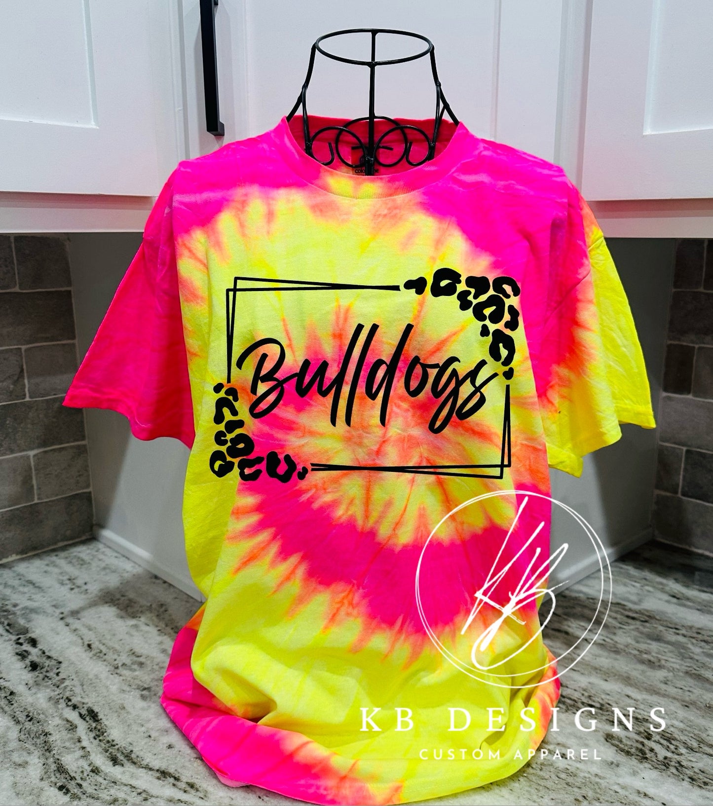 Tie Dye Mascot Tee